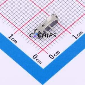 K3-1286L-F2 Slide Switch Through hole Component (THT) Switch Single Pole Double Throw Rectangle Pin Header PC Pin 8.8mm - Product Image 1