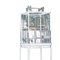 Cage à oiseaux multifonctionnelle en métal, villa de luxe pour oiseaux, cage de reproduction pour perroquets