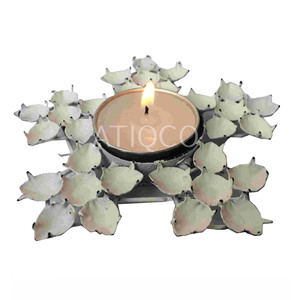 Atiqco - Portavelas de Metal con Diseño Moderno, Estilo Rangoli, para Decoración de Fiestas, al Mejor Precio - Product Image 6