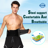 Ceinture de compression respirante et ajustable pour homme, soutien lombaire pour fitness, échantillon de stock premium, bandes de compression pour yoga CHK