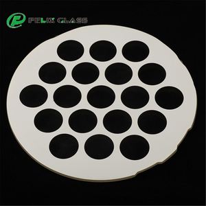 SM-038 Manufacturer Custom Tempered <b>Covering</b> Glass for Outdoor LED Spotlight 2mm-19mm Thickness Eco-Friendly & High Strength - Product Image 1