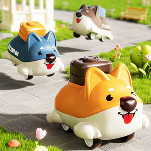 Modèle de chien <span class=keywords><strong>Corgi</strong></span> en métal moulé sous pression, jouet à presser, jouet à l'échelle, cadeau pour enfants, jouets promotionnels - Product Image 1