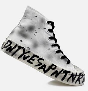 Мужская парусиновая обувь из натуральной кожи - Product Image 2