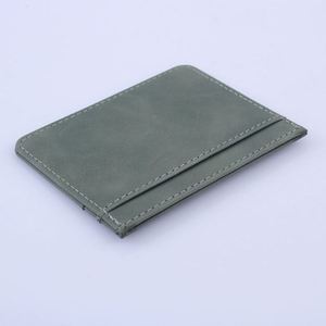 Cross-Border Large Capacity Multi-<b>Card</b> <b>Holder</b> Customized Multi-Functional Wear-Resistant Pu Simple <b>Bank</b> <b>Card</b> Storage Bag - Product Image 4