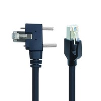 Câble Ethernet Gigabit Catégorie 6A à double blindage et verrouillage pour Servo EtherCAT