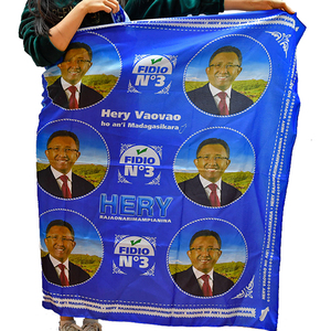 Élection et campagne coton cire Kangas tissu pour femmes robe d'emballage <span class=keywords><strong>Leso</strong></span> - Product Image 3