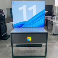 Contours de vitrine décoratifs, produits électroniques, pour magasins d'ordinateur, présentoirs, vente en gros,