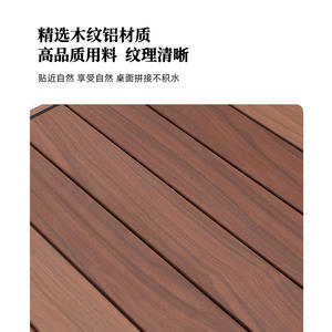 Mesa Plegable para Exteriores Explorer, Aleación de Aluminio, 90x70x43cm, Rectangular, Base Cruzada, Portátil, para Camping y Picnic - Product Image 2