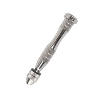 Porte-forets torsadé à la main en argent pour le bois, pour forets hélicoïdaux de 0,3 à 3,5 mm, outil de perçage manuel pour le travail du bois - Product Image 2