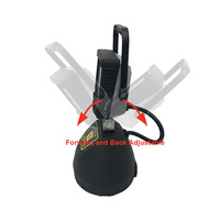 Lampe de travail portable 15W LED rechargeable, étanche IP65, base magnétique, 900 lumens, angle de faisceau 120°, atelier, route, extérieur, jardin