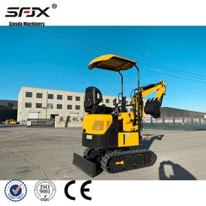 Mini excavadora Precio favorable de marcas chinas de 1,2 toneladas con componentes centrales Bomba de motor Koop a la venta - Product Image 3