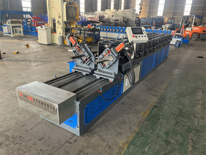 Marco de acero ligero de metal que hace la línea Stud Frame <span class=keywords><strong>C</strong></span> U Profile Galvanized Track Steel Profile Keel Roll Forming Machine - Product Image 5