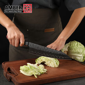 Làm Bằng Tay Màu Đen Nhật Bản Dao Giả Mạo Đầu Bếp Dao Đặt San Mai Vg10 Giftbox Dao Nhà Bếp Thiết Lập Với Biểu Tượng Tùy Chỉnh - Product Image 4