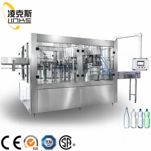 Complete Automatic PET Plastic Small Bottle Pure/Mineral Water Production Line / Bottle Water Filling Machine