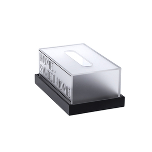 Homesweet hình chữ nhật đơn giản lucite mô chủ hộp biểu tượng tùy chỉnh máy tính để bàn Acrylic mô hộp bìa - Product Image 6