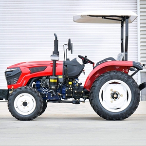 Tractor Agrícola Eficiente de 50 Caballos de Fuerza con Tracción en las 4 Ruedas, Bajo Consumo de Combustible y Rotocultor - Product Image 3
