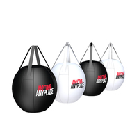 Sac de sable de boxe en microfibre de haute qualité, sans remplissage, de poinçonnage lourd, avec chaîne, personnalisé 2021 Pu, 30cm à 180cm
