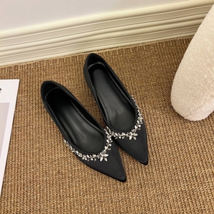 <span class=keywords><strong>Sandalias</strong></span> de lujo con punta de diamantes de imitación y charol, con aumento interno de 5 cm, para mujer y dama - Product Image 4