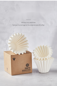 ZeroHero Bộ Lọc Giấy Tròn Cà Phê Hình Bát Không Tẩy Trắng - Product Image 5
