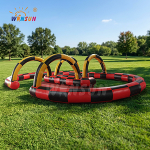 สนามแข่งขันเป่าลมขนาดเล็ก WINSUN สำหรับเกมแข่งขันบนสนาม - วัสดุ PVC กันไฟและกันน้ำ สำหรับเด็กอายุ 5 ปีขึ้นไป - Product Image 1