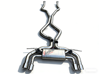 Système d'échappement Catback Perfect Sound pour BMW X5M X6M E70 E71 S63 4.4t, système d'échappement de tuning, soupape d'échappement, silencieux d'usine
