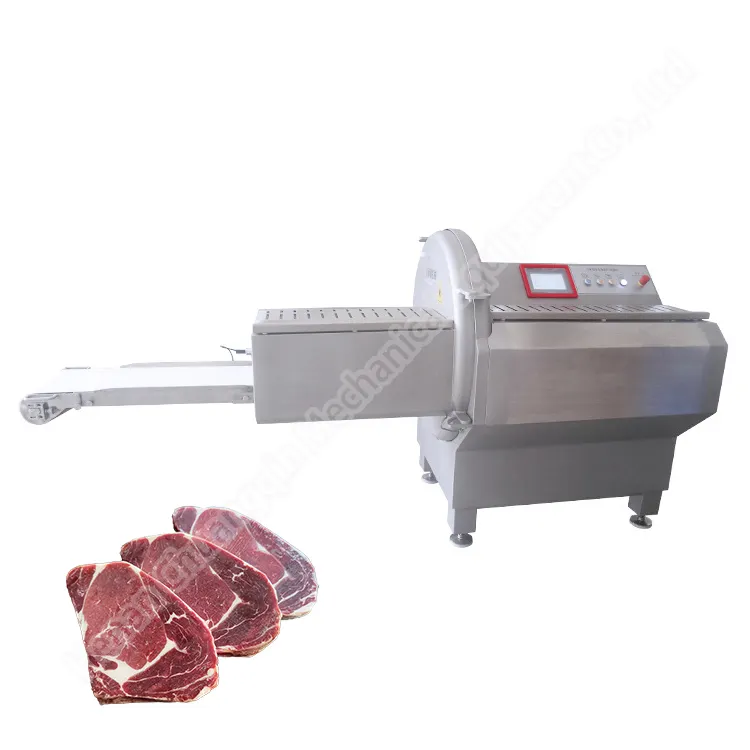 Tenderloin Cutter Pork Chop Slicer Frozen Meat Slicing Machine For Sausage