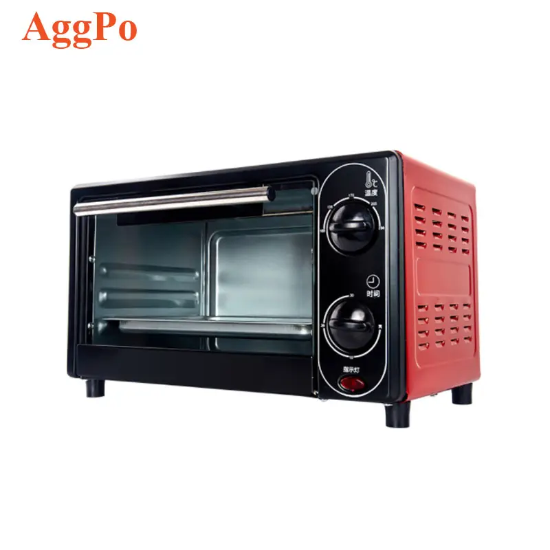 Hot sales Multi-function home use 12L Electric Oven with Mechanical Timer Control baking toaster oven