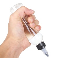 Compte-gouttes PET pour bouteilles en plastique 10ml 20ml 30ml 50ml 70ml 100ml 120ml 200ml bouteille en plastique PET avec bouchon pointu