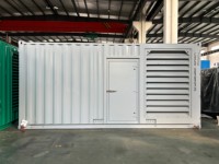 Générateur diesel Mitsubishi S12H-PTA 800 kW 1000 kVA, modèle à cadre ouvert ou type silencieux en conteneur 20HQ, dernier exemplaire disponible