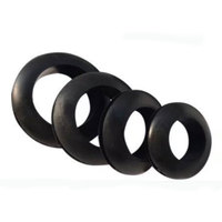 Anneaux de protection de câble ronds personnalisés de 10 mm, œillets en caoutchouc imperméables pour fils