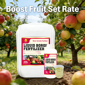 Fertilizante Líquido <span class=keywords><strong>de</strong></span> Boro 100% Soluble en Agua, 150g/L, Pulverización <span class=keywords><strong>Foliar</strong></span>, Promueve la Floración y el Fructificación para Cultivos <span class=keywords><strong>de</strong></span> <span class=keywords><strong>Frutas</strong></span>, Uso Agrícola - Product Image 3
