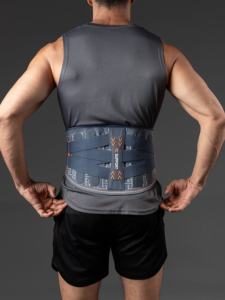 Fascia Dimagrante in Neoprene Confortevole, Supporto Lombare Regolabile, Cinghie di Compressione, Fascia Modellante Atletica - Product Image 3