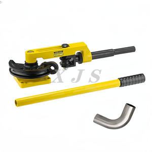 Máquina dobladora de tubos manual Máquina laminadora de tubos de aluminio de acero inoxidable de cobre de hierro doblado de 10 -25mm en forma de U de 180 grados - Product Image 2