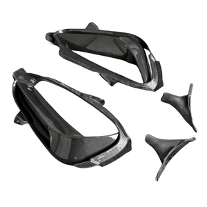 Bouches d'aération de garde-boue arrière en fibre de carbone sèche de style OEM pour <span class=keywords><strong>Ferrari</strong></span> <span class=keywords><strong>SF90</strong></span> - Product Image 1