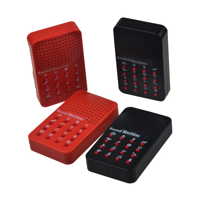 Customizable 16-Button Music Box with Funny Talking Sound Unique 16-Keys Sound Effect Machine Funny Speakers Product