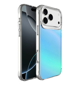 <span class=keywords><strong>Funda</strong></span> Protectora Rígida para Teléfono Celular con Recubrimiento Electrolítico <span class=keywords><strong>Azul</strong></span> para <span class=keywords><strong>iPhone</strong></span> 17 Pro 15 14 Plus <span class=keywords><strong>13</strong></span> 12 Mini 17 Air 16E 18 Pro Max, Resistente a Impactos - Product Image 2