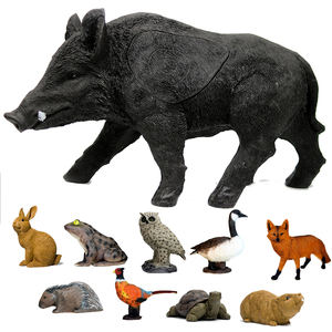 20-Pack Archery Target Papers With Wild Boar Pattern - 40x40cm Bow Shooting Practice Targets