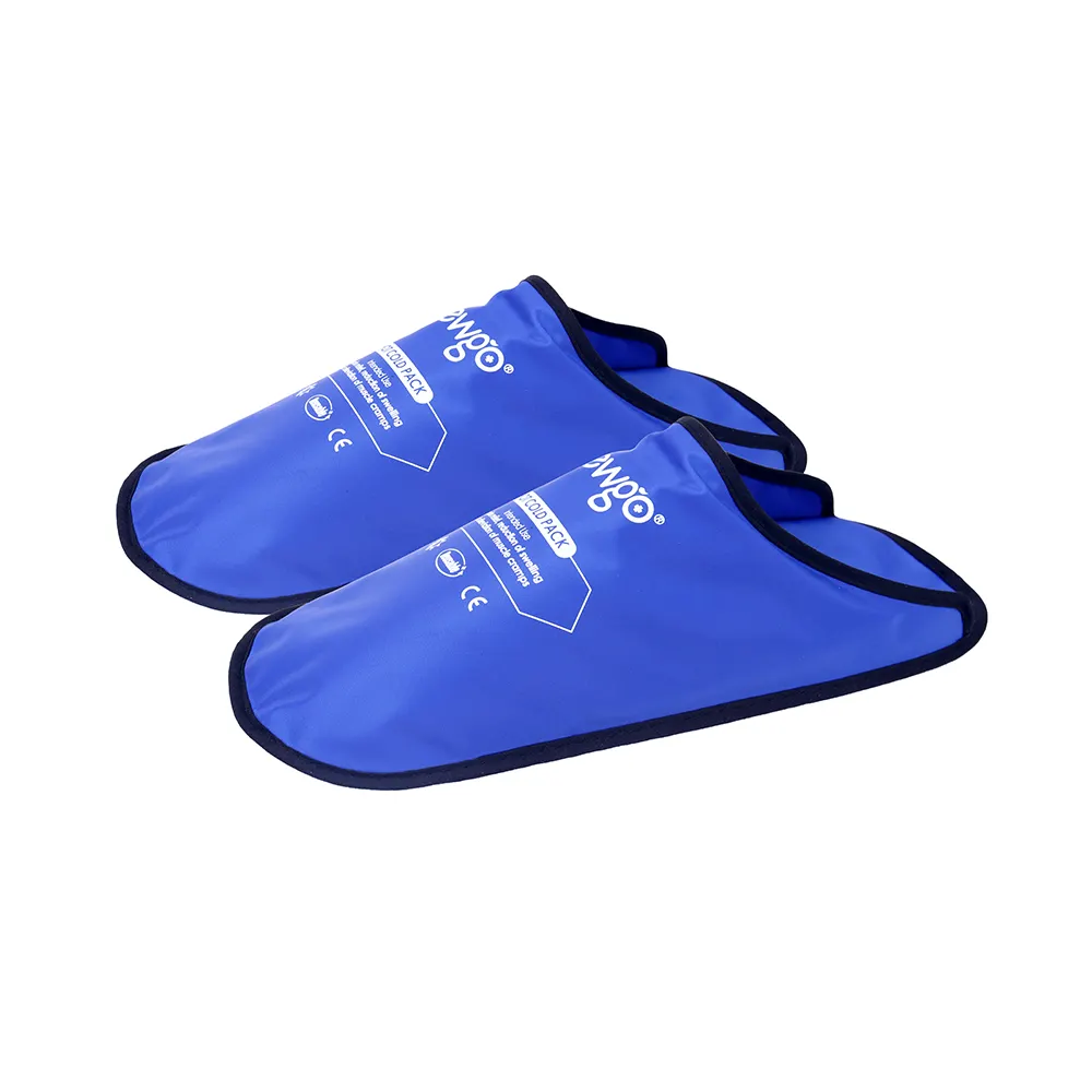 의학 표준 가정 사용 발 젤 압착기 슬리퍼 진통을 위한 뜨거운 찬 팩 발 얼음주머니 신발