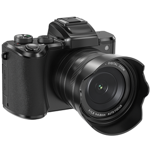 Professionele dubbele lens 8K 88MP digitale camera met wifi-transmissie en externe hot shoe-aansluiting voor reisfotografie en video - Product Image 1