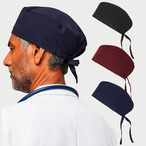 Gorros Quirúrgicos Unisex de Altura Ajustable, Uniformes de Hospital para Laboratorio, Práctica Dental, Clínica <span class=keywords><strong>Veterinaria</strong></span>, <span class=keywords><strong>Farmacia</strong></span> - Product Image 1