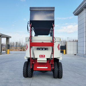 Sofort lieferbarer 1000L 2000L 3000L Betonmischer-LKW, 1,5 m³ mobiler Zementmischer mit Flachauslass, selbstladender Mischer-LKW - Product Image 6