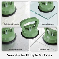 Ventouse manuelle en plastique robuste pour le levage de verre, de carreaux et la réparation des bosses de voiture, forte adhérence, capacité de charge de 60 kg