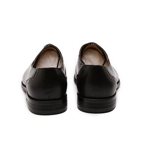 Chaussures de travail formelles en cuir véritable à lacets anti-odeurs pour hommes - Product Image 3