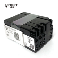 HP 713 3ED58A C M Y K 프린트헤드 교체 키트 디자인젯 T210 T230 T250 T630 T650 플로터 예비 부품 (오리지널 및 새 제품)