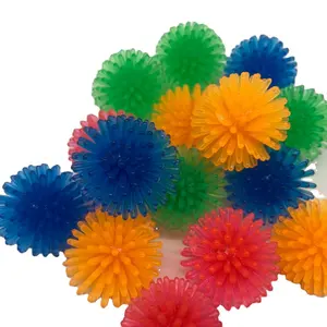 3cm Multi colors Mini Sensory Spiky Porcupine Balls for Kids Adults Fun Anxiety release and cat