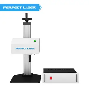 Mesin tanda titik pneumatik pelat nama logam datar Laser sempurna