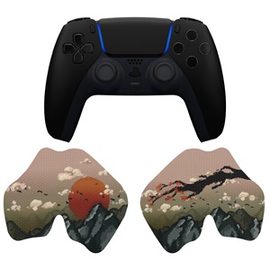 PlayVital View of Rising Sun - Almohadillas de Goma Suave Texturizadas Profesionales Antideslizantes y Absorbentes de Sudor para el Control de PS5 - Product Image 3