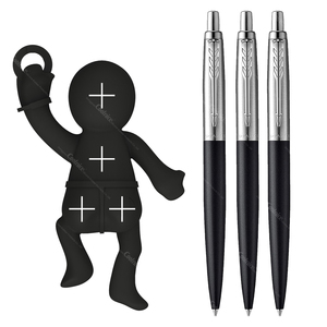 Porte-stylo de bureau en silicone amusant en forme de personnage, produit OEM d'usine, idéal pour un cadeau original et l'organisation du bureau - Product Image 1