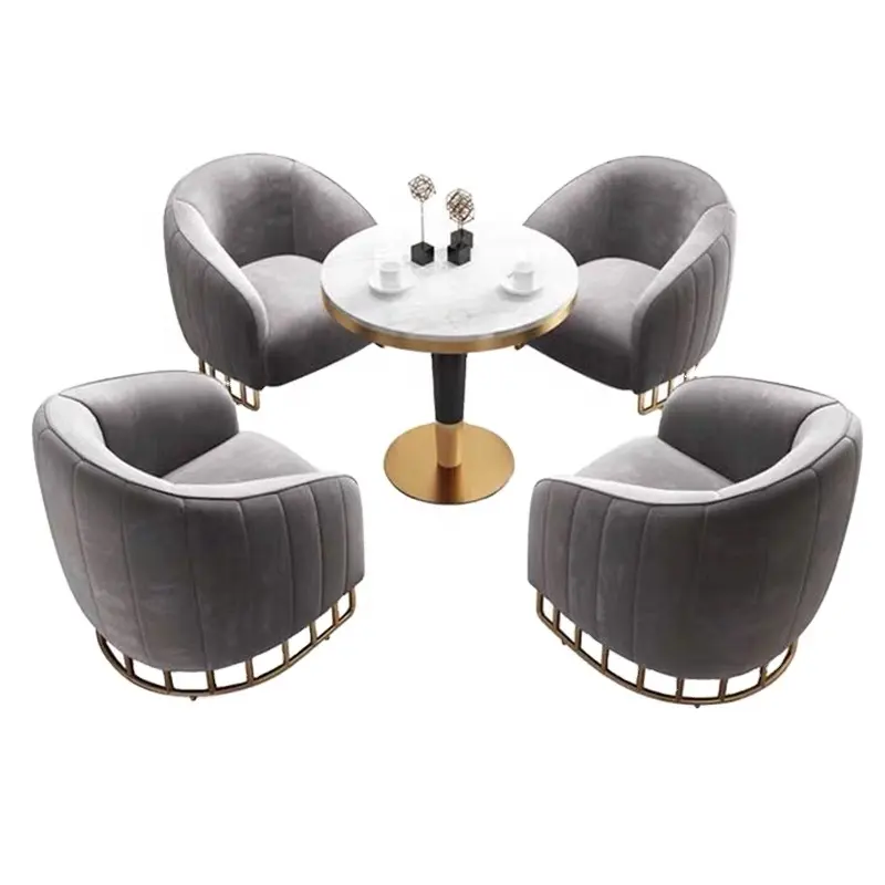 Modern design armchair hotel restaurant furniture luxury relax accent velvet dining chair single sofa fabric leisure chairs