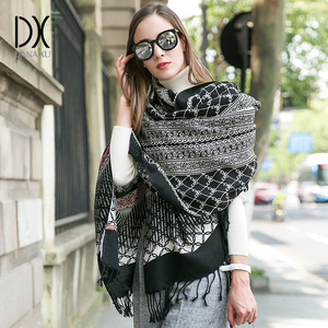 Pure Kashmir Wool Shawl Poncho <strong>Dupatta</strong> Hijab <strong>Scarf</strong> - Product Image 3